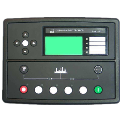 康明斯发电机控制系统_深海DSE8600控制器前端面板